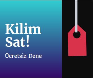 Kilimler.com'da kilimlerinizi satmak çok kolay